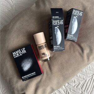 Makeup ForEver 1R02 Bundle HD Skin Foundation & Powder